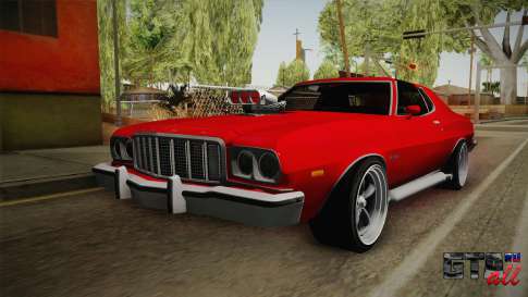 Ford Gran Torino 1975 v2 для GTA San Andreas - вид спереди