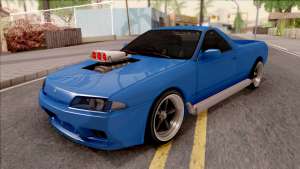 Nissan Skyline R32 Pickup для GTA San Andreas - вид спереди