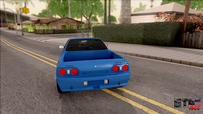 Nissan Skyline R32 Pickup для GTA San Andreas - вид сзади