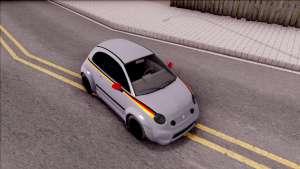 Fiat 500 Abarth для GTA San Andreas - общий вид