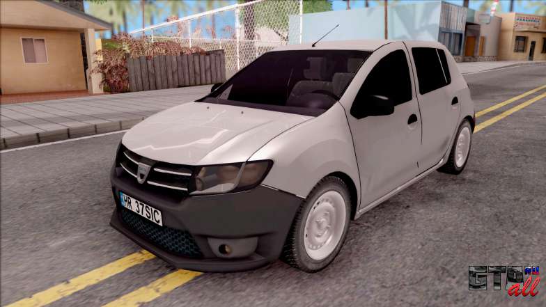 Dacia Sandero 2013 для GTA San Andreas - вид спереди