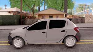 Dacia Sandero 2013 для GTA San Andreas - вид сбоку