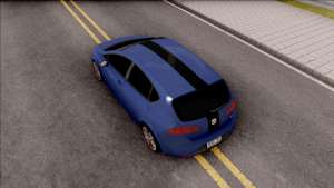 Seat Leon Cupra для GTA San Andreas - вид сверху