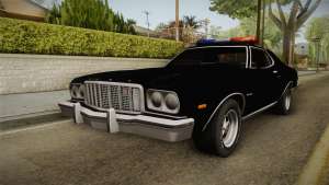 Ford Gran Torino Police LVPD 1975 для GTA San Andreas - общий вид