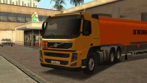 Volvo FM13 для GTA San Andreas - вид спереди