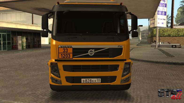 Volvo FM13 для GTA San Andreas - передняя часть