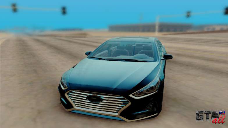 Hyundai Sonata 2018 для GTA San Andreas - общий вид