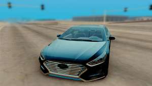 Hyundai Sonata 2018 для GTA San Andreas - общий вид