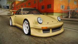 Porsche 911 Carrera RSR для GTA San Andreas - вид спереди