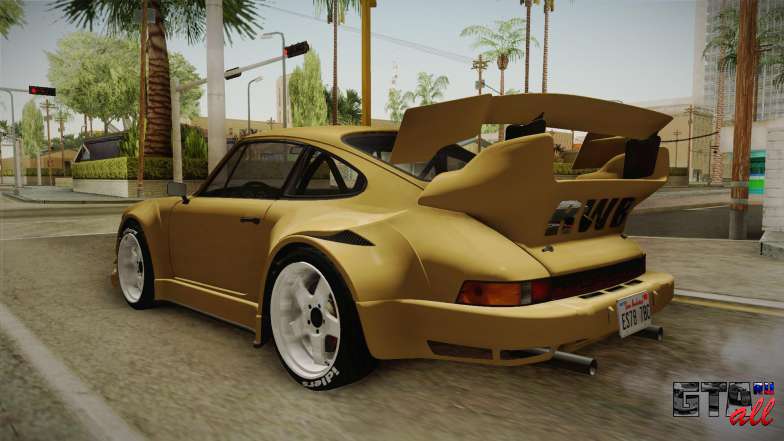 Porsche 911 Carrera RSR для GTA San Andreas - спойлер