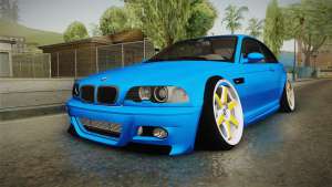 BMW M3 E46 для GTA San Andreas - вид спереди