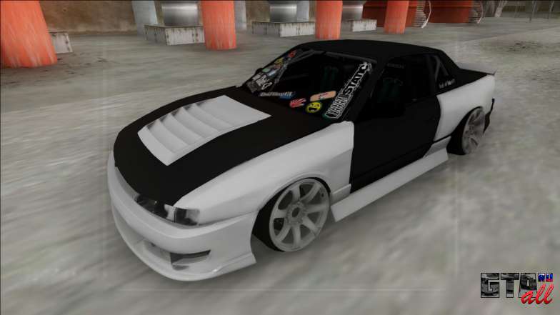 Nissan Silvia S13.4 Drift для GTA San Andreas - вид спереди