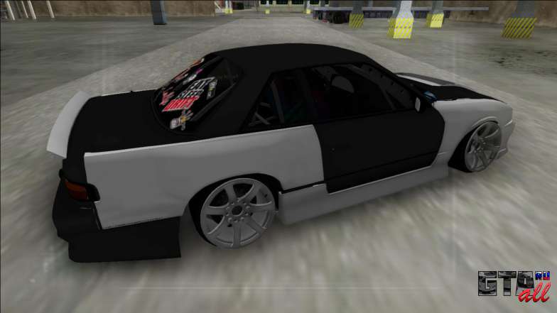 Nissan Silvia S13.4 Drift для GTA San Andreas - вид сбоку