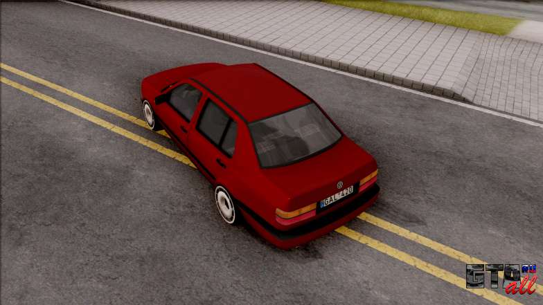 Volkswagen Vento ля GTA San Andreas - вид сверху