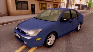 Ford Focus Sedan 2000 для GTA San Andreas - вид спереди