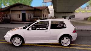 Volkswagen Golf 4 для GTA San Andreas - вид сбоку