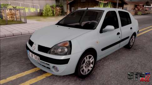 Renault Clio Sedan 2006 для GTA San Andreas - вид спереди