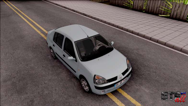 Renault Clio Sedan 2006 для GTA San Andreas - общий вид