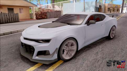 Chevrolet Camaro ZL1 1LE 2018 для GTA San Andreas - вид спереди