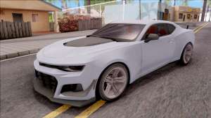 Chevrolet Camaro ZL1 1LE 2018 для GTA San Andreas - вид спереди