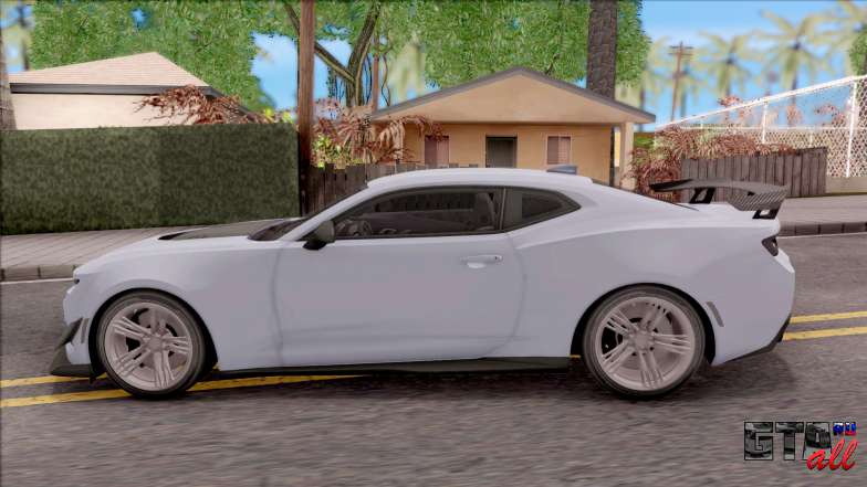 Chevrolet Camaro ZL1 1LE 2018 для GTA San Andreas - вид сбоку