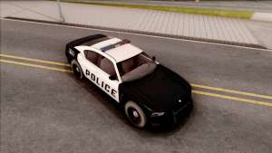 Dodge Charger Police Cruiser Lowest Poly для GTA San Andreas - общий вид