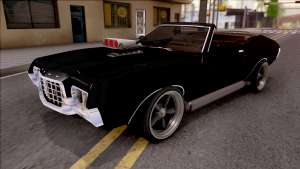 Ford Gran Torino Cabrio 1972 для GTA San Andreas - вид спереди