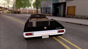 Ford Gran Torino Cabrio 1972 для GTA San Andreas - вид сзади