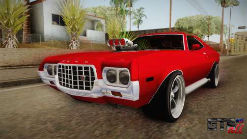 Ford Gran Torino 1972 v1 для GTA San Andreas - вид спереди