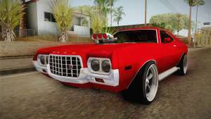 Ford Gran Torino 1972 v1 для GTA San Andreas - вид спереди