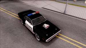 Plymouth GTX Police LVPD 1972 для GTA San Andreas - общий вид