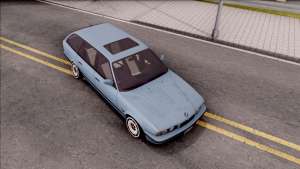 BMW M5 E34 Touring Slammed 1995 для GTA San Andreas - общий вид