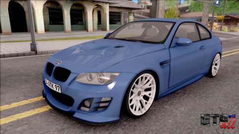 BMW M3 E92 Hamann Tuning для GTA San Andreas - вид спереди