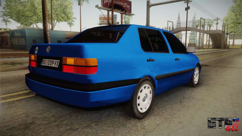 Volkswagen Vento TDI ля GTA San Andreas - вид сзади