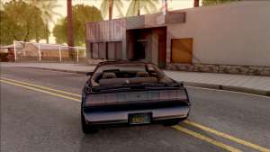 Knight Rider KITT 2000 для GTA San Andreas - вид сзади