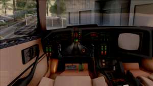 Knight Rider KITT 2000 для GTA San Andreas - салон