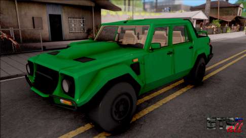 Lamborghini LM002 1986 для GTA San Andreas - вид спереди