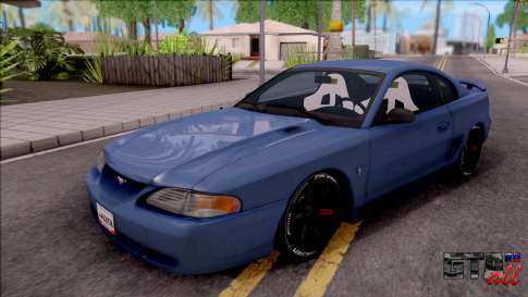 Ford Mustang 1997 Sport для GTA San Andreas - вид спереди