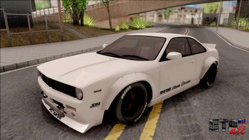 Nissan Silvia S14 Pandem для GTA San Andreas - вид спереди