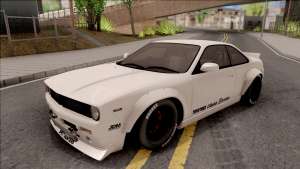 Nissan Silvia S14 Pandem для GTA San Andreas - вид спереди