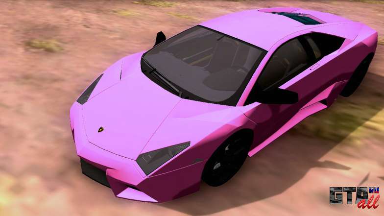 Lamborghini Reventon SA Plates для GTA San Andreas - общий вид