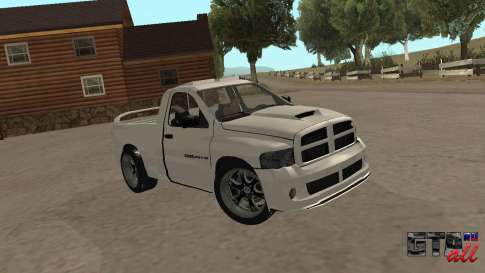 Dodge RAM SRT-10 для GTA San Andreas - вид спереди