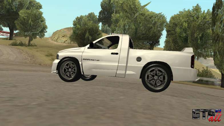 Dodge RAM SRT-10 для GTA San Andreas - вид сбоку