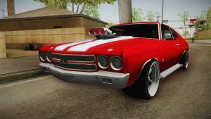 Chevrolet Chevelle SS 1970 vv1 для GTA San Andreas - вид спереди