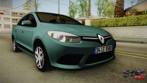 Renault Fluence Joy для GTA San Andreas - вид спереди