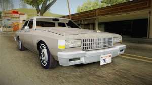 Chevrolet Caprice 1986 для GTA San Andreas - вид спереди