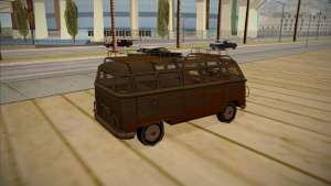 Volkswagen Samba BUS 1959 для GTA San Andreas - вид сбоку