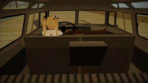 Volkswagen Samba BUS 1959 для GTA San Andreas - салон