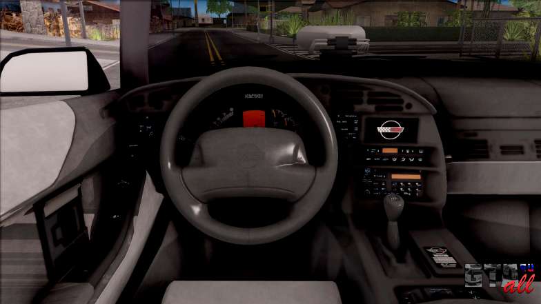 Chevrolet Corvette C4 1996 Cabrio для GTA San Andreas - салон