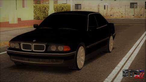 BMW 730i E38 для GTA San Andreas - вид спереди